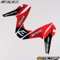 MBK Graphic Kit Nitro,  Yamaha Aerox (Desde 2013) Gencod holográfico negro y rojo (escritura Nitro)