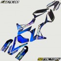 Kit grafiche adesivi Sherco SE-R, SM-R (2013 - 2017) Gencod olografico nero e blu