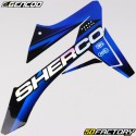 Kit decorativo Sherco SE-R, SM-R (2013 - 2017) Gencod preto e azul holográfico