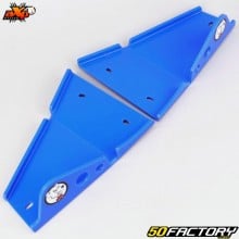 Proteções Triângulos de braços de suspensão Yamaha YFZ 450R, YFM Raptor 700...AXP Racing azul