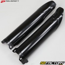 Kawasaki KXF 2000, 2000 fork protectors (since 2000) Polisport Black