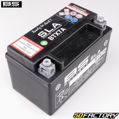 Batterie Bs Battery Pour Scooter Peugeot 50 Kisbee 4t 2011-2014