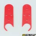 Rear mudguard reinforcement with Xiaomi M365, M365 scooter spacers Pro (8.5 and 10 inches) red