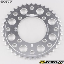 39 teeth aluminum 420 Y crownCF SuperSM125R motorcycle, SM F190, SP... silver