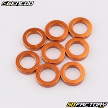 Entretoises de béquille Gencod orange (lot de 8)