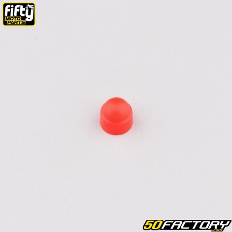 30 mm nut cover Fifty red (single)