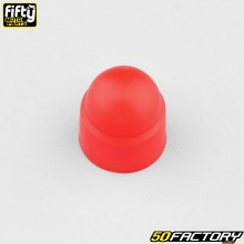 30 mm nut cover Fifty red (single)