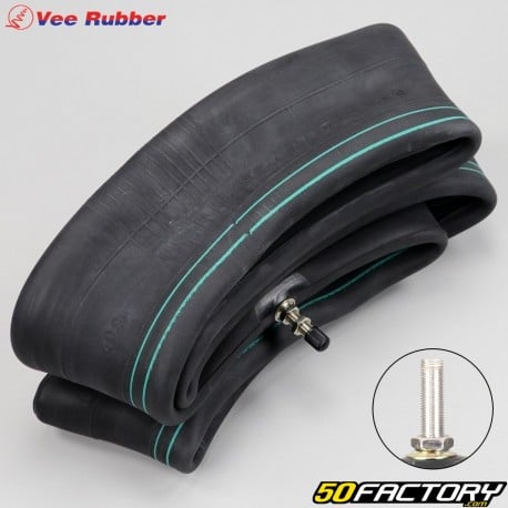 Chambre à air super renforcée 110/90 - 19 pouces Vee Rubber valve Schrader