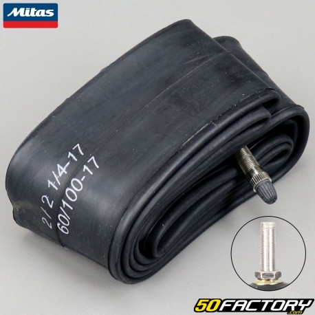 17 inch inner tube (2.00 / 2.25-17) Schrader valve Mitas moped