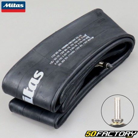 19 inch inner tube (3.00 / 3.50-19) Schrader Mitas valve reinforced