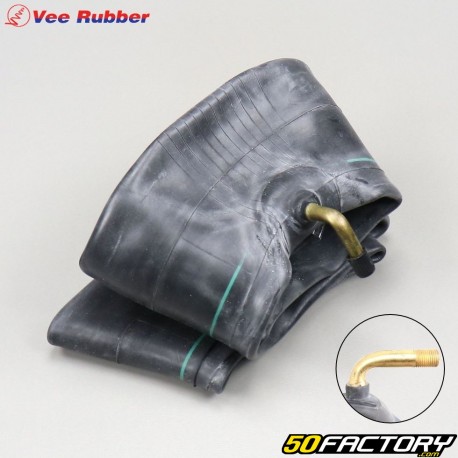Tube 100 / 80 - 10 inches Vee Rubber bent valve stem