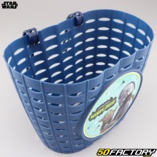 Cesto frontal bicicleta infantil Star Wars Mandalorian Azul