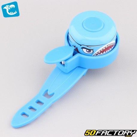 Bicycle bell, children&#39;s scooter Crazy Safety Blue Shark