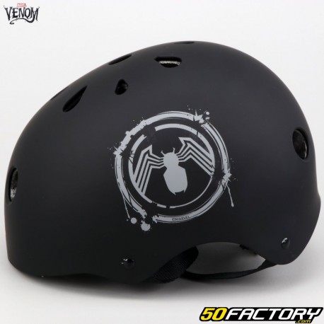 Capacete de bicicleta infantil Venom preto