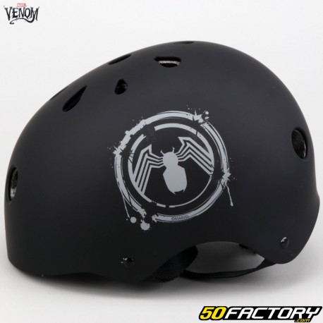 Casco de bicicleta infantil Venom negro