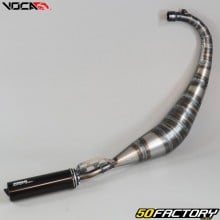 Exhaust pipe Voca Rookie Derbi black silencer