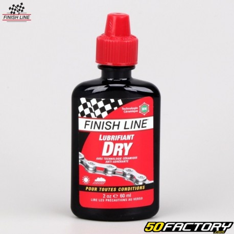 Finish Line Dry lubricante para cadenas de bicicleta condiciones secas 100ml