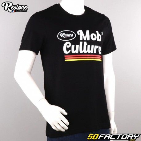 T-shirt Restone Mob Culture schwarz