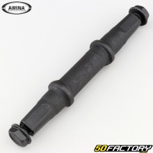 Bicycle square bottom bracket axle Awina 127.5 mm