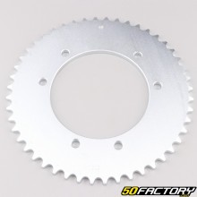 Rear sprocket 48 teeth steel 420 Derbi,  Rieju,  Yamaha,  Peugeot...