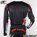 Maglia Alpinestars Fluid Lucent nero e bianco