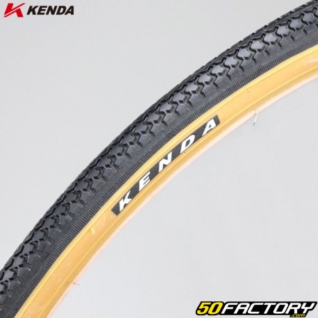 Pneu de bicicleta 700x32C (32-622) Kenda K184 paredes laterais bege