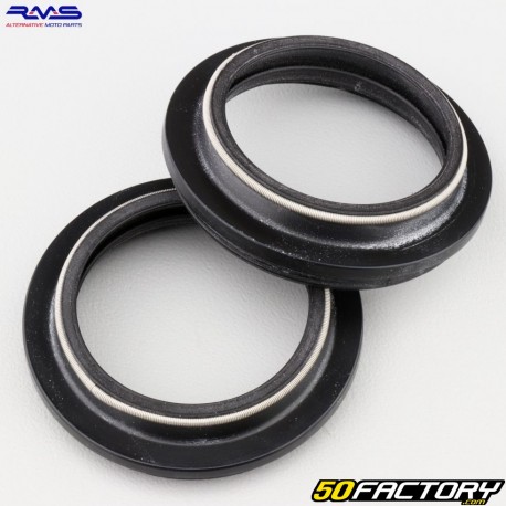 40x52.5x4.6mm/14 mm fork dust covers Aprilia RX 125, BMW C 600 Sport... RMS