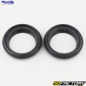 40x52.5x4.6mm/14 mm tampas contra poeira do garfo Aprilia RX 125, BMW C 600 Esporte... RMS