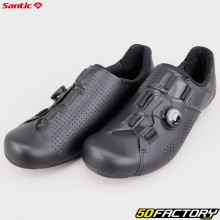 Sapatos de ciclismo de “estrada” pretos Santic Vast