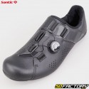 Sapatos de ciclismo de “estrada” pretos Santic Vast