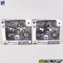 Motocicletas em miniatura 1/12 Husqvarna FC 450 Team Rockstar Energy (2020) New Ray