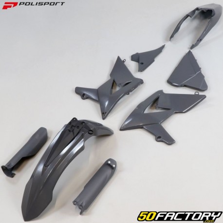 Fairing kit Beta RR 125, 200, 250, 300, 350... (2018 - 2019) Polisport nardo gray