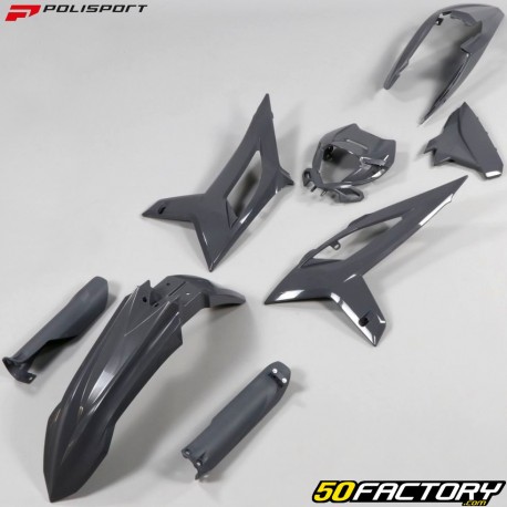 Kit di carenatura Beta RR 125, 250, 350 ... (2020 - 2022) Polisport nardo grigio