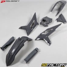 Kit plastiques Beta RR 125, 250, 350... (2020 - 2022) Polisport gris nardo