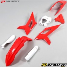 Fairing kit Beta RR 125, 250, 350 ... (2020 - 2022) Polisport red and white