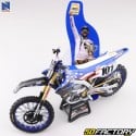 Motocicleta en miniatura 1 / 12e Yamaha YZF 450 Eli Tomac 101 (2022) New Ray