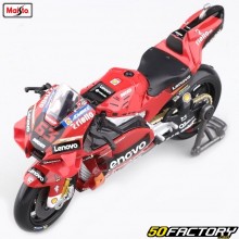 Moto in miniatura 1/18 Ducati Desmosedici GP Lenovo Team (2022) Bagnaia 63 Maisto