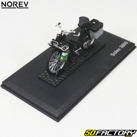 Ciclomotor en miniatura 1/18e Solex 3800 negro Norev
