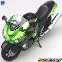 Motocicleta em miniatura 1/12th Kawasaki Ninja ZX-14 (2011) Novo Ray