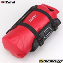 Bolsa para guiador de bicicleta Zéfal Z Adventure F10 10L vermelho e preto