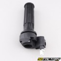 Tipo de empuñadura de gas Domino Derbi Senda,  Gilera SMT,  Aprilia SX, MBK Magnum XR... negro (con revestimiento)
