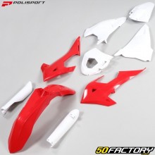 Fairing kit Gas Gas EC, Rieju MR Polisport red and white