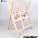 Ribimex 3-foot wooden log rack