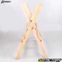 Ribimex 3-foot wooden log rack