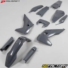 Husqvarna FE fairing kit, TE 150, 250, 350 ... (since 2020) Polisport nardo gray