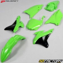 Kit de carenado Kawasaki KX 85 (2014 - 2022) Polisport verde