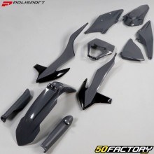 Kit carena KTM EXC, EXC-F 150, 250, 300... (dal 2020) Polisport nardo grigio