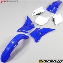 Kit plástico Yamaha  YZFXNUMX, XNUMX (XNUMX - XNUMX) Polisport  azul e branco