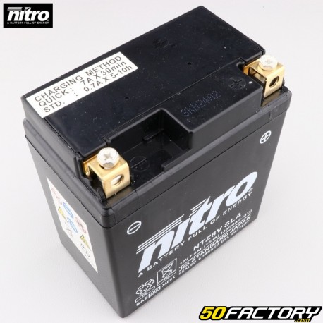 Batería Nitro NTZ8V 12V 7.4Ah gel Honda CRF 250, NSS 125, Yamaha...