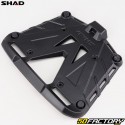 Placa para top case SH50, SH58, SH58 Shad alumínio preto